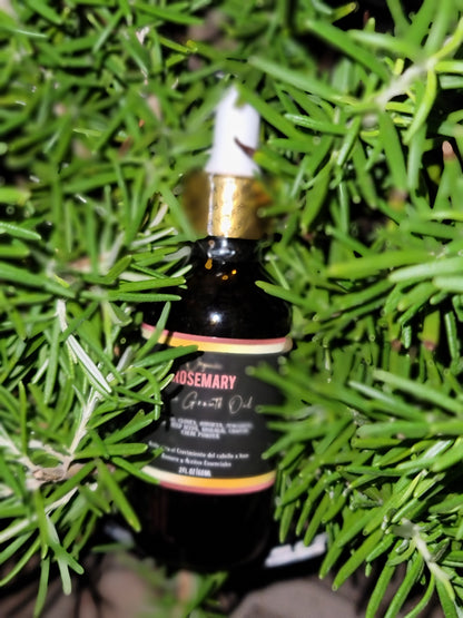 Organic Rosemary Hair Growth Oil 2oz.