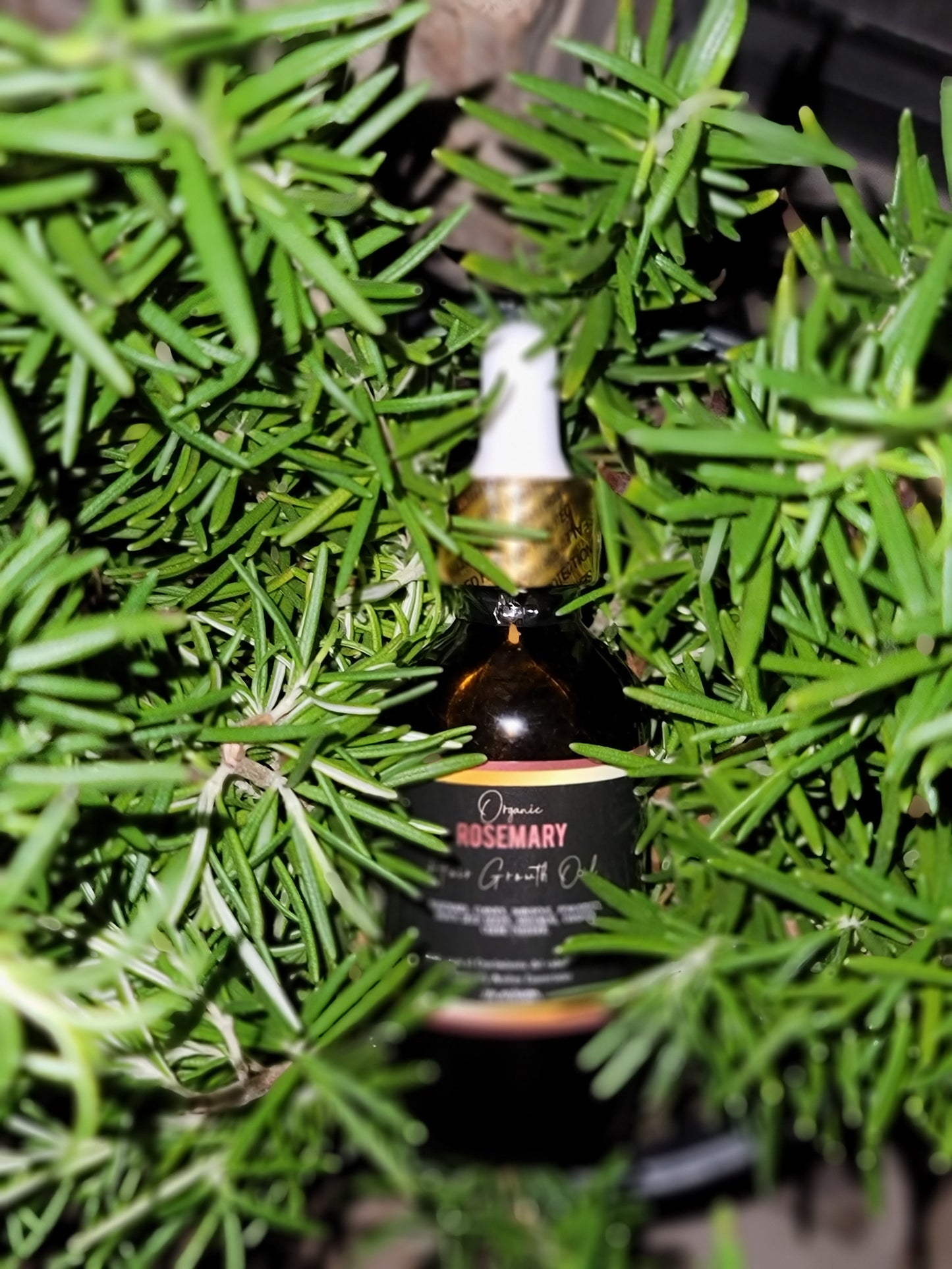 Organic Rosemary Hair Growth Oil 2oz.